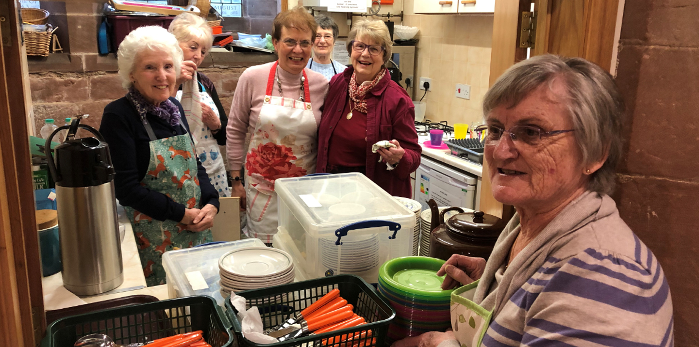 Photo of open door team